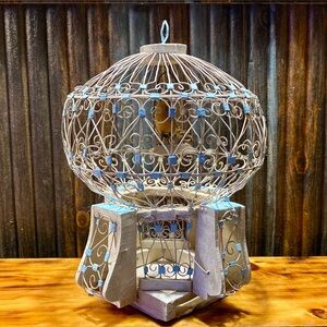ANTIQUE VICTORIAN STYLE BIRDCAGE